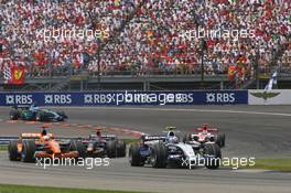 17.06.2007 Indianapolis, USA,  Alexander Wurz (AUT), Williams F1 Team, FW29 - Formula 1 World Championship, Rd 7, United States Grand Prix, Sunday Race
