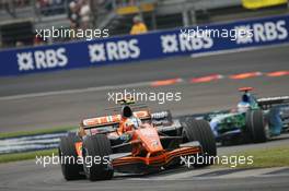 17.06.2007 Indianapolis, USA,  Adrian Sutil (GER), Spyker F1 Team, F8-VII - Formula 1 World Championship, Rd 7, United States Grand Prix, Sunday Race
