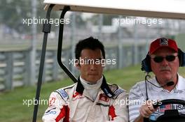 17.06.2007 Indianapolis, USA,  Takuma Sato (JPN), Super Aguri F1 retired from the race - Formula 1 World Championship, Rd 7, United States Grand Prix, Sunday Race