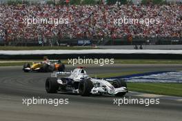 17.06.2007 Indianapolis, USA,  Nick Heidfeld (GER), BMW Sauber F1 Team, F1.07 - Formula 1 World Championship, Rd 7, United States Grand Prix, Sunday Race