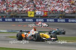 17.06.2007 Indianapolis, USA,  Giancarlo Fisichella (ITA), Renault F1 Team, R27 - Formula 1 World Championship, Rd 7, United States Grand Prix, Sunday Race
