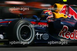 16.06.2007 Indianapolis, USA,  Mark Webber (AUS), Red Bull Racing, RB3 - Formula 1 World Championship, Rd 7, United States Grand Prix, Saturday Practice
