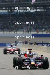 16.06.2007 Indianapolis, USA,  Vitantonio Liuzzi (ITA), Scuderia Toro Rosso, STR02 - Formula 1 World Championship, Rd 7, United States Grand Prix, Saturday Qualifying