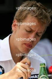 16.06.2007 Indianapolis, USA,  Sebastian Vettel (GER), Test Driver, BMW Sauber F1 Team - Formula 1 World Championship, Rd 7, United States Grand Prix, Saturday