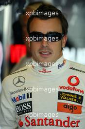 16.06.2007 Indianapolis, USA,  Fernando Alonso (ESP), McLaren Mercedes - Formula 1 World Championship, Rd 7, United States Grand Prix, Saturday Practice