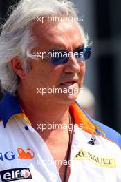 16.06.2007 Indianapolis, USA,  Flavio Briatore (ITA), Renault F1 Team, Team Chief, Managing Director - Formula 1 World Championship, Rd 7, United States Grand Prix, Saturday