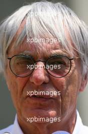16.06.2007 Indianapolis, USA,  Bernie Ecclestone (GBR) - Formula 1 World Championship, Rd 7, United States Grand Prix, Saturday Practice