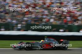 16.06.2007 Indianapolis, USA,  Lewis Hamilton (GBR), McLaren Mercedes, MP4-22 - Formula 1 World Championship, Rd 7, United States Grand Prix, Saturday Practice