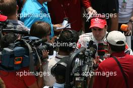 16.06.2007 Indianapolis, USA,  Fernando Alonso (ESP), McLaren Mercedes - Formula 1 World Championship, Rd 7, United States Grand Prix, Saturday