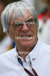 16.06.2007 Indianapolis, USA,  Bernie Ecclestone (GBR) - Formula 1 World Championship, Rd 7, United States Grand Prix, Saturday