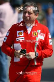 16.06.2007 Indianapolis, USA,  Jean Todt (FRA), Scuderia Ferrari, Ferrari CEO - Formula 1 World Championship, Rd 7, United States Grand Prix, Saturday Practice