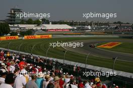 16.06.2007 Indianapolis, USA,  Feature Track, Lewis Hamilton (GBR), McLaren Mercedes - Formula 1 World Championship, Rd 7, United States Grand Prix, Saturday Practice