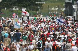 16.06.2007 Indianapolis, USA,  Race fans - Formula 1 World Championship, Rd 7, United States Grand Prix, Saturday