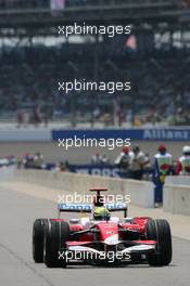 16.06.2007 Indianapolis, USA,  Ralf Schumacher (GER), Toyota Racing, TF107 - Formula 1 World Championship, Rd 7, United States Grand Prix, Saturday Qualifying