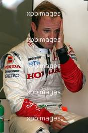 16.06.2007 Indianapolis, USA,  Rubens Barrichello (BRA), Honda Racing F1 Team - Formula 1 World Championship, Rd 7, United States Grand Prix, Saturday Practice