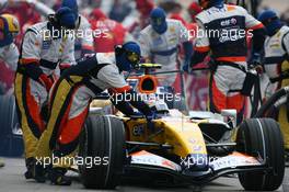 16.06.2007 Indianapolis, USA,  Heikki Kovalainen (FIN), Renault F1 Team, R27 - Formula 1 World Championship, Rd 7, United States Grand Prix, Saturday Qualifying