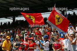 17.06.2007 Indianapolis, USA,  Ferrari FANS - Formula 1 World Championship, Rd 7, United States Grand Prix, Sunday
