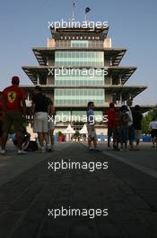 17.06.2007 Indianapolis, USA,  IMS Control tower - Formula 1 World Championship, Rd 7, United States Grand Prix, Sunday