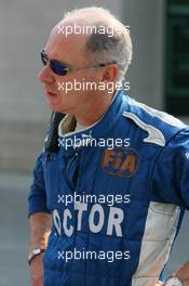 17.06.2007 Indianapolis, USA,  Dr Gary Hartstein (USA), FIA Medical Delegate - Formula 1 World Championship, Rd 7, United States Grand Prix, Sunday