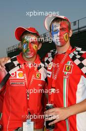 17.06.2007 Indianapolis, USA,  Ferrari fans - Formula 1 World Championship, Rd 7, United States Grand Prix, Sunday
