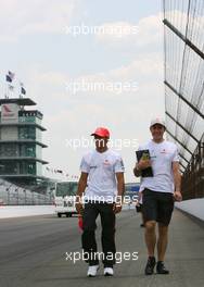 14.06.2007 Indianapolis, USA,  Lewis Hamilton (GBR), McLaren Mercedes - Formula 1 World Championship, Rd 7, United States Grand Prix, Thursday