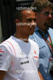 14.06.2007 Indianapolis, USA,  Lewis Hamilton (GBR), McLaren Mercedes - Formula 1 World Championship, Rd 7, United States Grand Prix, Thursday