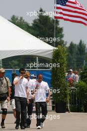 14.06.2007 Indianapolis, USA,  Lewis Hamilton (GBR), McLaren Mercedes - Formula 1 World Championship, Rd 7, United States Grand Prix, Thursday