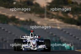 17.01.2007 Valencia, Spain,  Nick Heidfeld (GER), BMW Sauber F1 Team in the new F1.07 - Formula 1 Testing