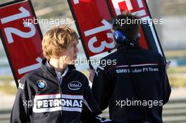 17.01.2007 Valencia, Spain,  Sebastian Vettel (GER), Test Driver, BMW Sauber F1 Team - Formula 1 Testing