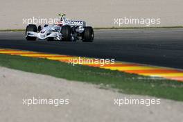 17.01.2007 Valencia, Spain,  Robert Kubica (POL),  BMW Sauber F1 Team - Formula 1 Testing