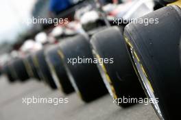 31.08.2007 Nürburg, Germany,  F3 Cars lined up on pre-grid. - F3 Euro Series 2007 at Nürburgring