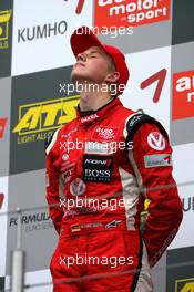 01.09.2007 Nürburg, Germany,  Podium, race winner Nico Hülkenberg (GER), ASM Formula 3, Portrait (1st) - F3 Euro Series 2007 at Nürburgring