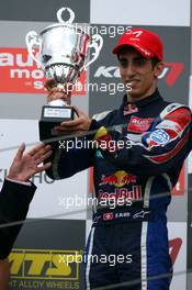 01.09.2007 Nürburg, Germany,  Podium, Sébastien Buemi (SUI), ASL Mücke Motorsport, Portrait (2nd) - F3 Euro Series 2007 at Nürburgring