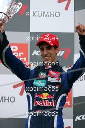 01.09.2007 Nürburg, Germany,  Podium, Sébastien Buemi (SUI), ASL Mücke Motorsport, Portrait (2nd) - F3 Euro Series 2007 at Nürburgring