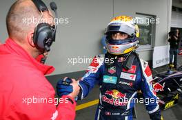 02.09.2007 Nürburg, Germany,  Sébastien Buemi (SUI), ASL Mücke Motorsport, Portrait (3rd) - F3 Euro Series 2007 at Nürburgring