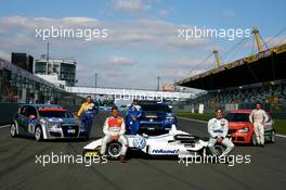 02.09.2007 Nürburg, Germany,  Volkswagen photo shooting, at the return of Volkswagen in F3 with Maximilian Götz (GER) and Tom Kristensen (DNK), who had a lot of success with Volkswagen in F3 - F3 Euro Series 2007 at Nürburgring