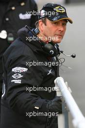 01.03.2007, Silverstone, England, Nigel Mansell (GBR), Former F1 World Champion, Watches his sons Greg and Leo in F3 Testing - Formula 3 Testing