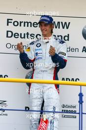 06.05.2007 Oschersleben, Germany,  Podium, Jens Klingmann (GER), Eifelland Racing, Portrait (1st) - Formula BMW Germany Championship 2007, Round 1 & 2, Motorsport Arena Oschersleben, 2nd Race - For further information and more images please register at www.formulabmw-images.com - This image is free for editorial use only. Please use for Copyright/Credit: c BMW AG