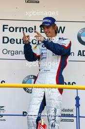 06.05.2007 Oschersleben, Germany,  Podium, Jens Klingmann (GER), Eifelland Racing, Portrait (1st) - Formula BMW Germany Championship 2007, Round 1 & 2, Motorsport Arena Oschersleben, 2nd Race - For further information and more images please register at www.formulabmw-images.com - This image is free for editorial use only. Please use for Copyright/Credit: c BMW AG