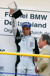 05.05.2007 Oschersleben, Germany,  Podium, Philipp Eng (AUT), ASL-Mücke Motorsport, Portrait (1st) - Formula BMW Germany Championship 2007, Round 1 & 2, Motorsport Arena Oschersleben, 1st Race - For further information and more images please register at www.formulabmw-images.com - This image is free for editorial use only. Please use for Copyright/Credit: c BMW AG