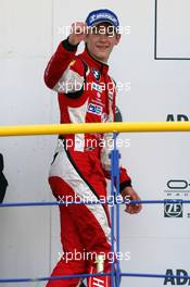 06.05.2007 Oschersleben, Germany,  Podium, Marco Wittmann (GER), Josef Kaufmann Racing, Portrait (2nd) - Formula BMW Germany Championship 2007, Round 1 & 2, Motorsport Arena Oschersleben, 2nd Race - For further information and more images please register at www.formulabmw-images.com - This image is free for editorial use only. Please use for Copyright/Credit: c BMW AG