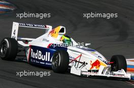 18.05.2007 Klettwitz, Germany,  Kevin Mirocha (GER), ASL-Mücke Motorsport, sliding through the corner - Formula BMW Germany Championship 2007, Round 3 & 4, Eurospeedway Lausitz (Lausitzring), Qualifying - For further information and more images please register at www.formulabmw-images.com - This image is free for editorial use only. Please use for Copyright/Credit: c BMW AG