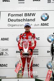 02.09.2007 Nürburg, Germany,  Racewinner Marco Wittmann (GER), Josef Kaufmann Racing - Formula BMW Germany Championship 2007, Round 13 & 14, Nürburgring, 2nd Race - For further information and more images please register at www.formulabmw-images.com - This image is free for editorial use only. Please use for Copyright/Credit: c BMW AG
