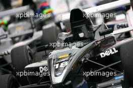 02.09.2007 Nürburg, Germany,  Car of Maximilian Wissel (GER), GU-Racing Team International in Parc Ferme - Formula BMW Germany Championship 2007, Round 13 & 14, Nürburgring, 2nd Race - For further information and more images please register at www.formulabmw-images.com - This image is free for editorial use only. Please use for Copyright/Credit: c BMW AG