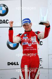 23.09.2007 Barcelona, Spain,  Podium, Marco Wittmann (GER), Josef Kaufmann Racing, Portrait (3rd) - Formula BMW Germany Championship 2007, Round 15 & 16, Circuit de Catalunya, 2nd Race - For further information and more images please register at www.formulabmw-images.com - This image is free for editorial use only. Please use for Copyright/Credit: c BMW AG