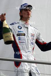 13.10.2007 Hockenheim, Germany,  Podium / Race 17, Jens Klingmann (GER), Eifelland Racing - Formula BMW Germany Championship 2007, Round 17 & 18, Hockenheimring, 1st Race - For further information and more images please register at www.formulabmw-images.com - This image is free for editorial use only. Please use for Copyright/Credit: c BMW AG