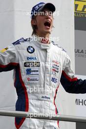 13.10.2007 Hockenheim, Germany,  Podium / Race 17, Jens Klingmann (GER), Eifelland Racing - Formula BMW Germany Championship 2007, Round 17 & 18, Hockenheimring, 1st Race - For further information and more images please register at www.formulabmw-images.com - This image is free for editorial use only. Please use for Copyright/Credit: c BMW AG