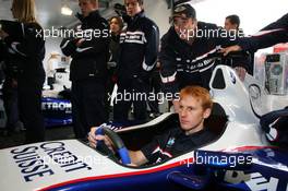 06.07.2007 Silverstone, England,  Sam Abay, Mansell Masterclass, BMW Sauber F1 Team Pitlane Park - BMW Pitlane Park at the British Grand Prix - For further information and more images please register at www.formulabmw-images.com - This image is free for editorial use only. Please use for Copyright/Credit: c BMW AG