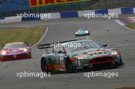 06.05.2007 Silverstone, England, Aston Martin Racing BMS, Enrico Toccacelo (ITA), Ferdinando Monfardini (ITA), Aston Martin DBR9 - FIA GT, Rd.1 Silverstone