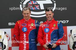 06.05.2007 Silverstone, England, GT2 Class, Winner, AF Corse Motorola, Toni Vilander (FIN), Dirk Müller (GER), Ferrari 430 GT2 - FIA GT, Rd.1 Silverstone